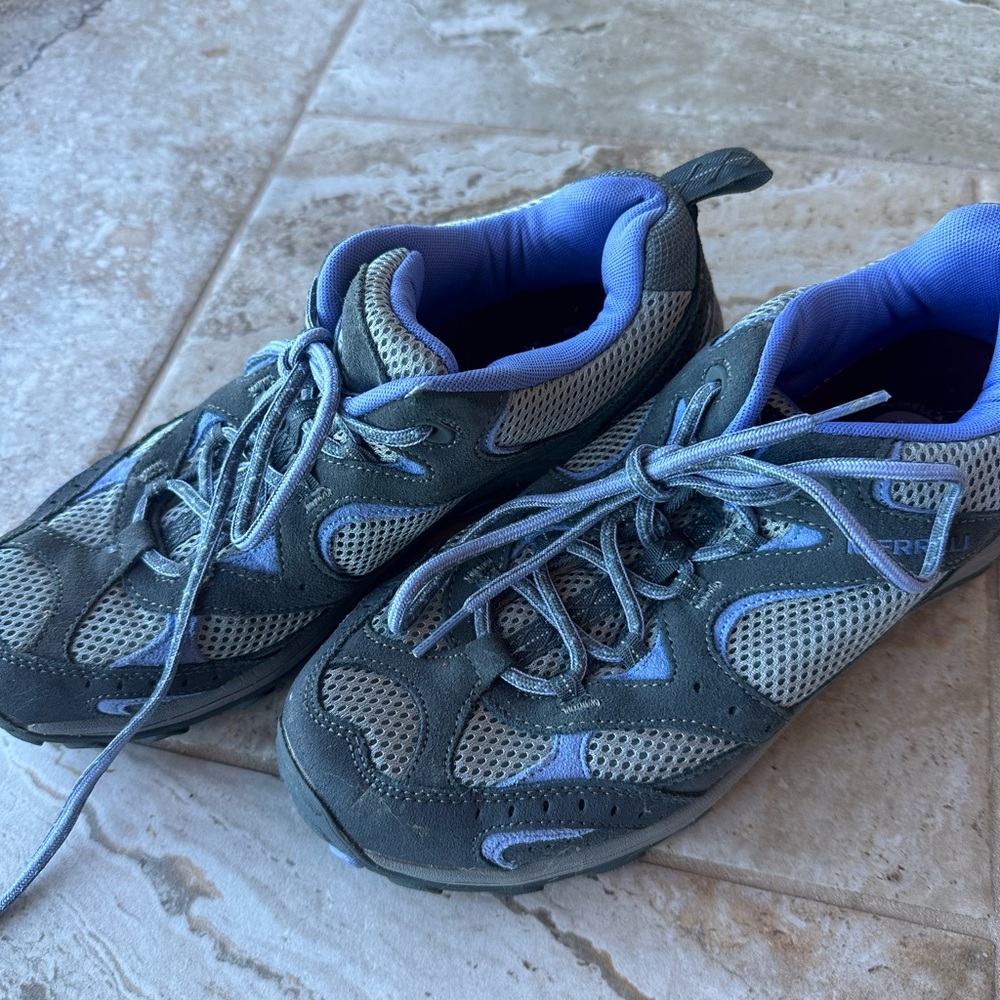 Merrell Black and Purple Sneakers